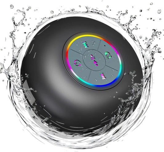Large Suction Cup Waterproof Bluetooth Speaker