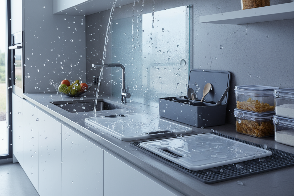 KITCHEN ASSECCERIOS WITH WATER GUARD